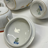 Royal Copenhagen White-Coral Fine China Tea Set