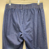 Soft Surroundings Size S-4 Women's Blue Beaded Pull On Jeans