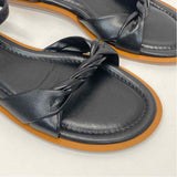 J.Crew Size 6.5 Women's Black Solid Strappy Sandals