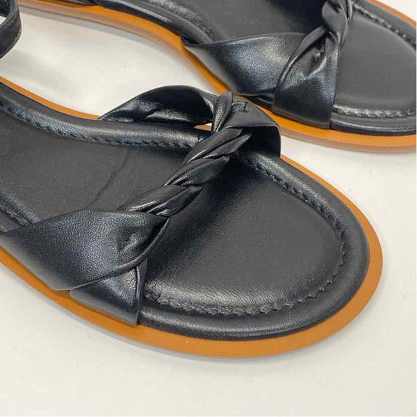 J.Crew Size 6.5 Women's Black Solid Strappy Sandals