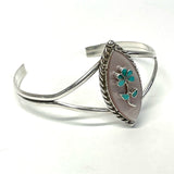 Sterling Silver Cuff Native American Bracelet