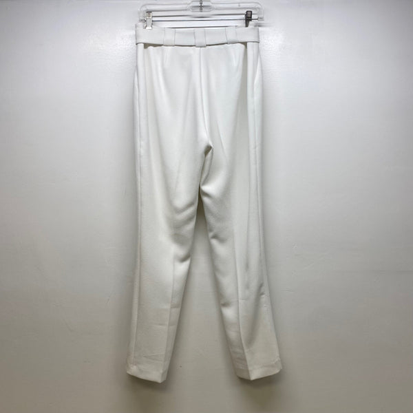 Vince Camuto Size 2 Women's White Solid Straight Leg Pants