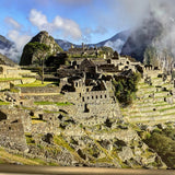 Peru Scene Green-Blue Wall Decor