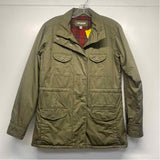 Horny Toad Women's Size S Green Solid Zip Up Coat