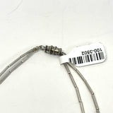 Silver-Gray Hematite Sterling Silver Necklace