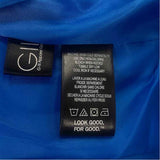 Kenneth Cole Women's Size Xl Blue Solid Puffer Jacket