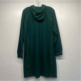Toad&Co Size L Women's Green Tweed Sweater Dress