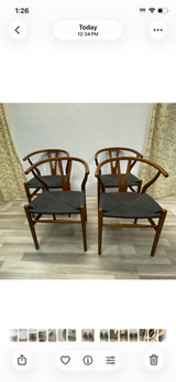 Rove Classics Mid Century Modern Walnut Chair