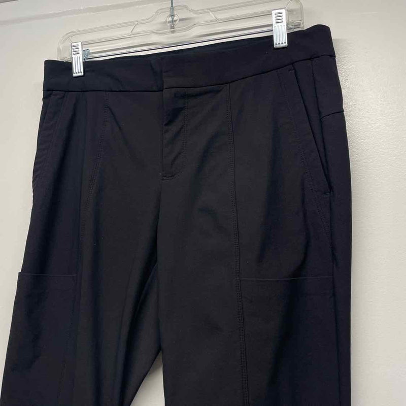Athleta Size 8 Women's Black Solid Cargo Pants