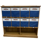 Brown Wood Storage Organizer / Open Bookcase