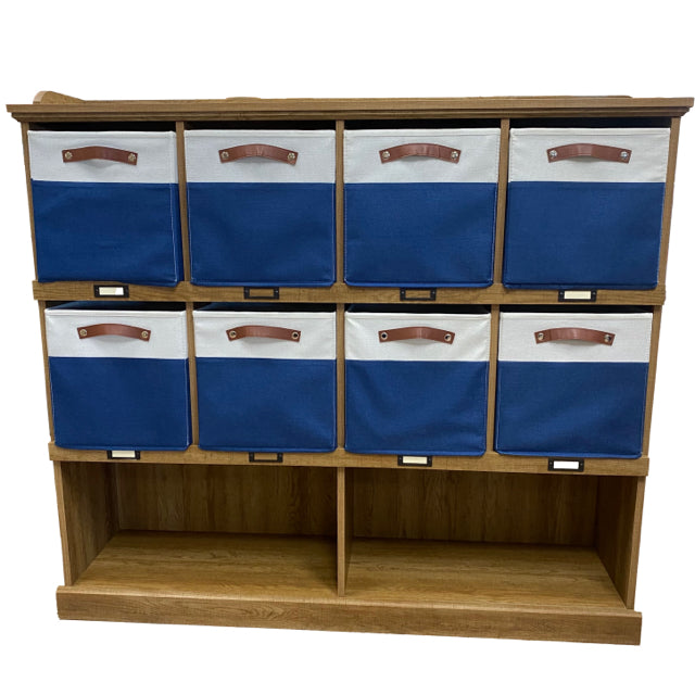 Brown Wood Storage Organizer / Open Bookcase