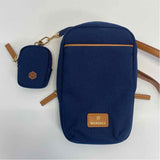 Nordace Blue Fabric Solid Siena Nexus Crossbody Handbag