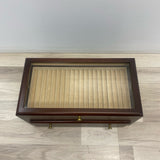 Box Multi-tier fountain pen display case