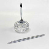 Waterford  Crystal Paperweight Pen Holder
