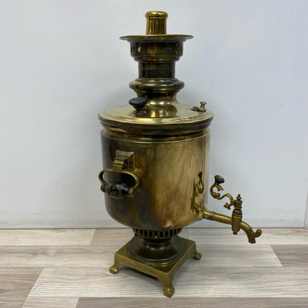 Antique Russian Brass Samovar