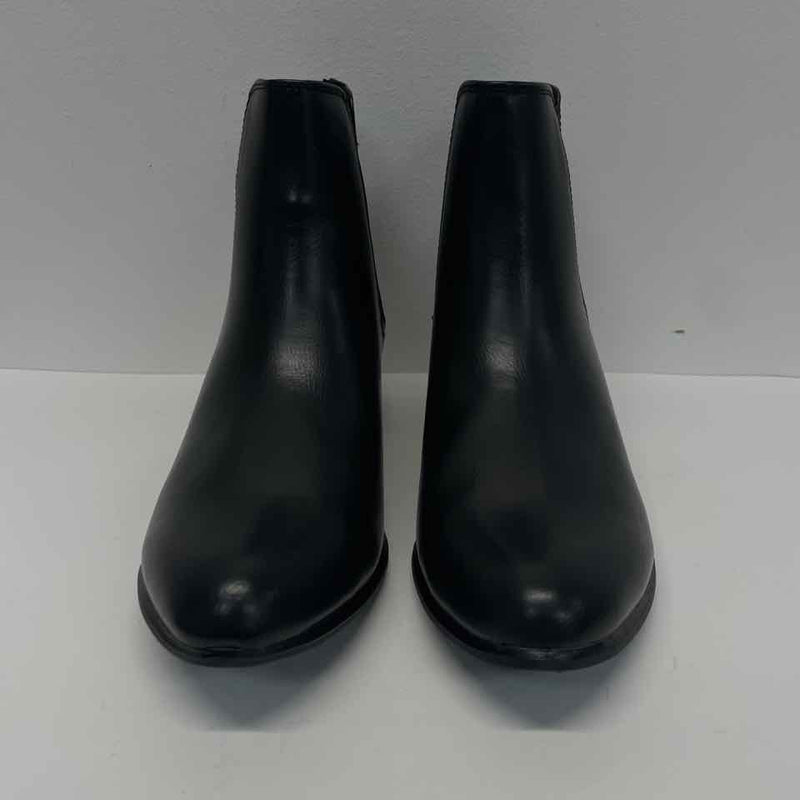 Esprit Size 9 Women's Black Solid Zip Up Booties