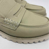 Vaneli Size 9 Women's Beige Solid Loafer Shoes