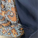 Cabi Size S Women's Blue-Brown Pattern Shift Dress