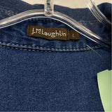 J.McLaughlin Size L Women's Blue Shift Dress