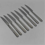 Zwilling J.Z. Henckels Silver Stainless Steel 8-Piece Knife Set w Wood Case