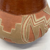 Aztec Terracotta- Mult Clay Pottery Vase