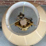 Table Top Gold-Multi Porcelain Lamp