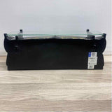 Black Pontiac Trans Am Floating Wall Glass Shelf w LED Headlights