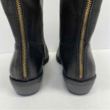 BOC Size 9 Women's Black Solid Riding Boots