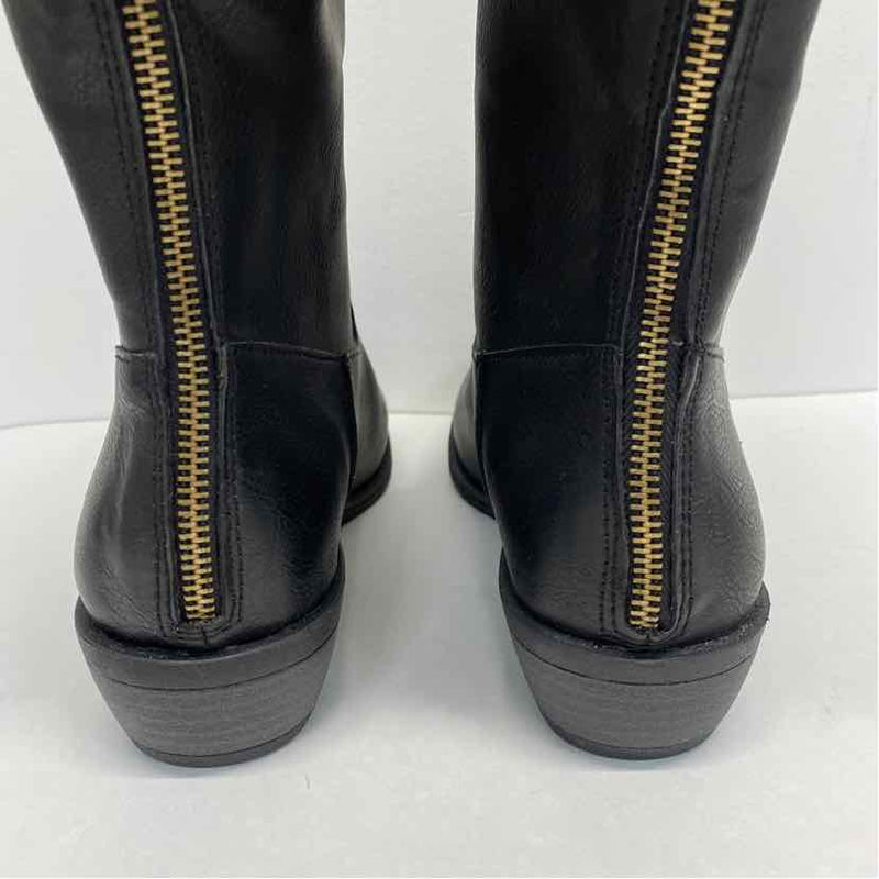 BOC Size 9 Women's Black Solid Riding Boots