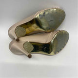 Adrianna Papell Size 9 Women's Beige Solid Open Toe Heels