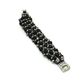 Uno de 50 Brown-Sillver Sterling Silver Bracelet