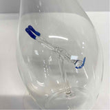 Clear Glass Bottle w "Floating" snorkeler and Cork Top