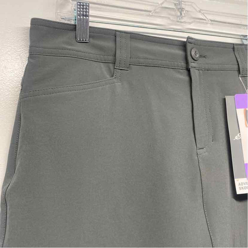 Eddie Bauer Size 4 Women's Dark Gray Solid Pencil Skort