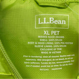 LL Bean Women's Size Xl Lime Solid Zip Up/Hoodie Jacket
