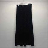 Harari Size One Size 8 Women's Black Embroidered Pencil Skirt