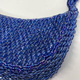 Valerie Stevens Blue Beaded Clutch