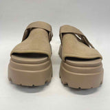 Ugg Size 8 Women's Beige Solid Sandals Shoes