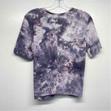 Lululemon Size 4-S Women's Gray-Purple Tie Dye T-Shirt Activewear Top