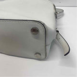 Michael Kors White Pebbled Leather Backpack Handbag