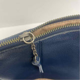 The Sak Navy Pebbled Leather Crossbody Handbag