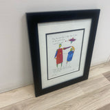 Story People  art Print by Brian Andreas - Quiet Pride