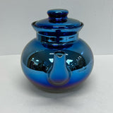 Simax Blue Glass Teapot