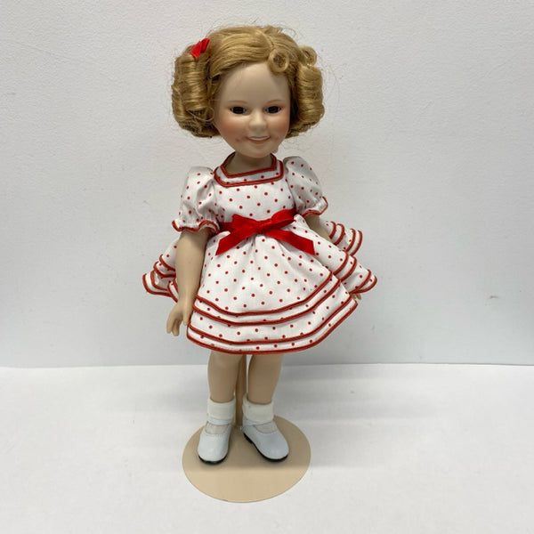 The Danbury Mint The Shirley Temple Stand Up and Cheer Doll