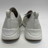Skechers Size 8 Women's White Solid Sneakers Sneakers