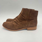 Kork-Ease Size 9.5 Women's Brown Solid Ankle Booties