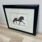 White-Black Wall Decor - Horse - By Jan Kunste
