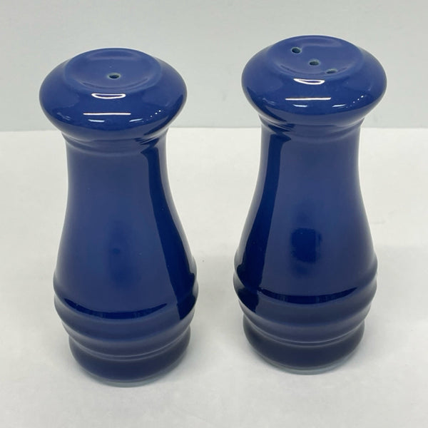 Le Creuset Blue Ceramic Salt & Pepper Shakers