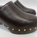 Rag & Bone Size 37-6.5 Women's Chocolate Solid Mules Shoes