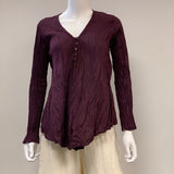 Top long Sleeve  button down gauze