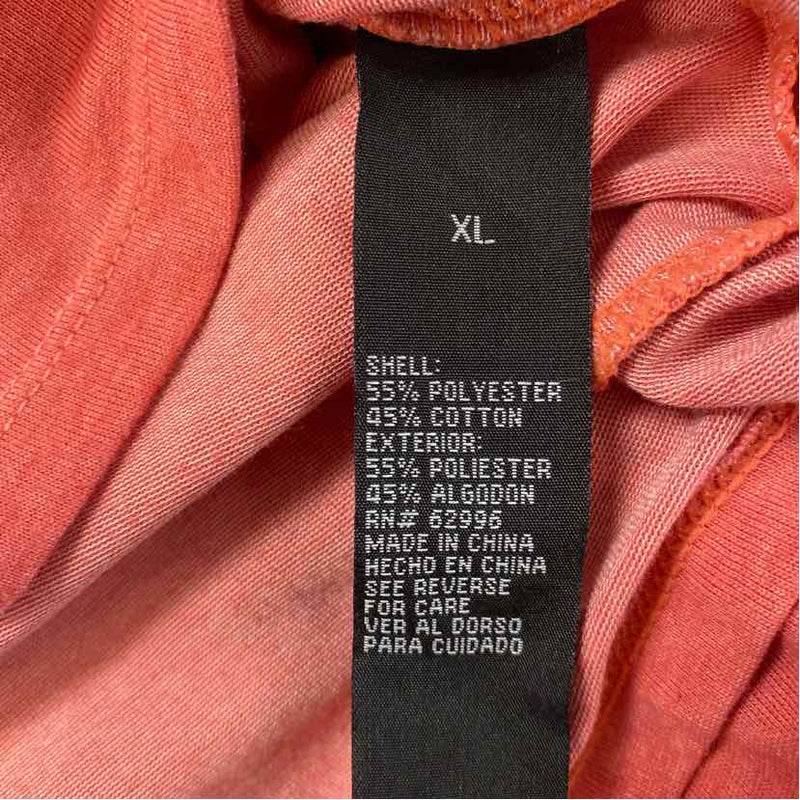 Scarlett Size L-XL Women's Peach Solid T-Shirt Dress
